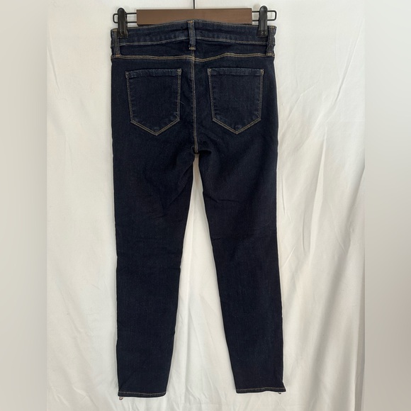 L'AGENCE Emmanuelle Mid Rise Skinny Jeans with Ankle Zip size 25 - Picture 5 of 6